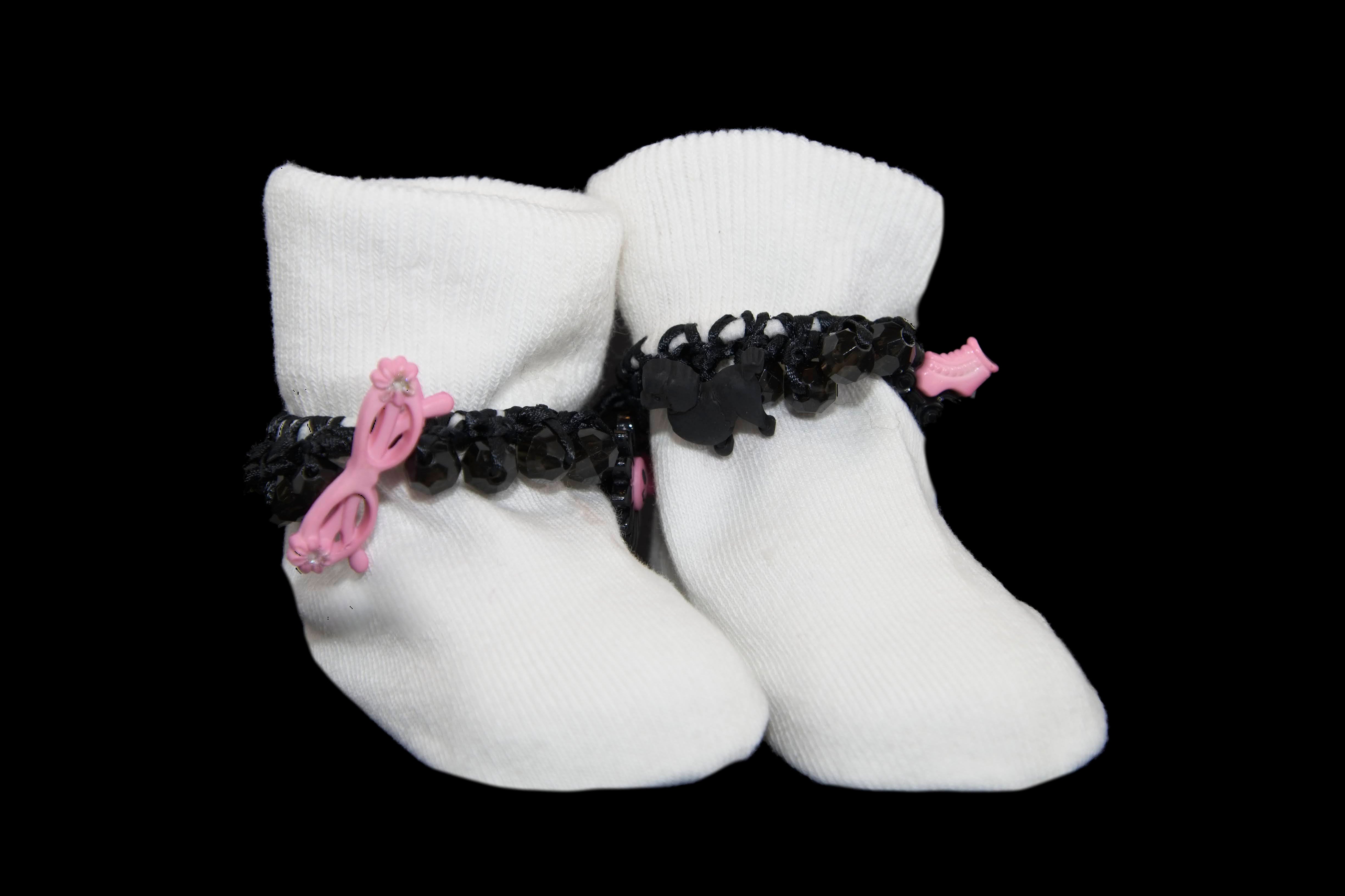 50s beaded Socks