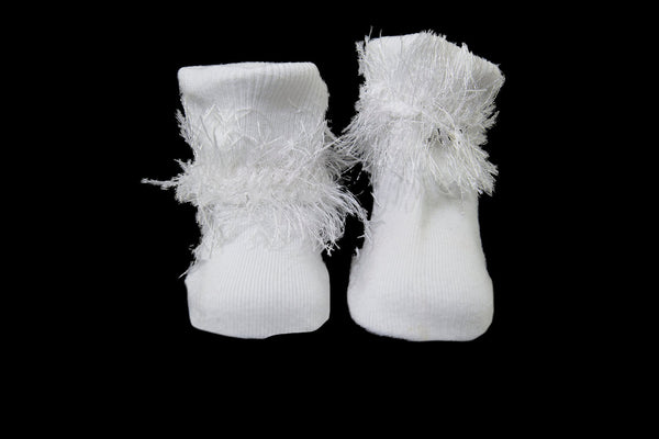 Socks with White Fur
